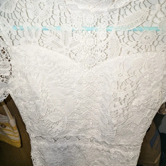 sachin and babi light blue dress Elegant and simple civil wedding dress May 2026 L´Arca Barcelona main image 1